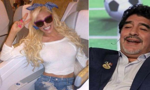 Vicky Xipolitakis escrachó a Diego Maradona y contó una increíble anécdota de una fiesta