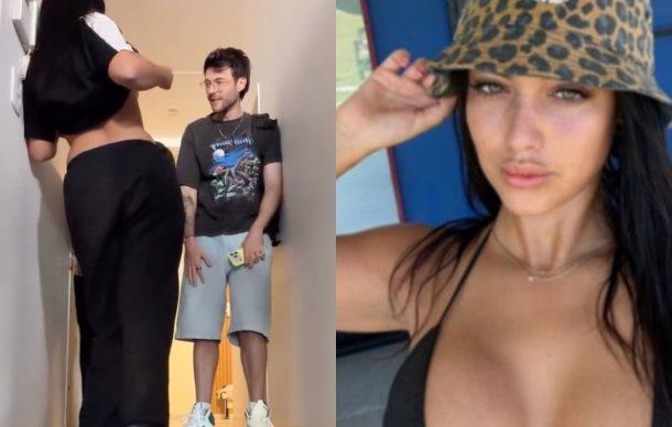 El video de Flor Regidor mostrando el resultado de su cirugía a un amigo: Presentación de ellas