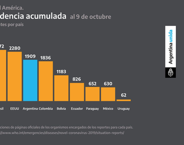Superamos a Ecuador y México por los casos en el interior: los datos de las filminas