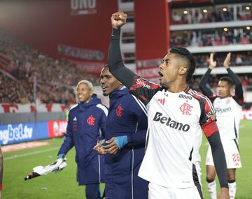 Bruno Henrique solo fue multado por su gesto a los hinchas de Estudiantes