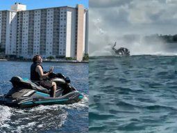 Video: Paulo Londra sufrió un accidente en Miami