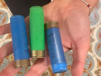 Los cartuchos de balas de goma que la Federal disparó contra los manifestantes
