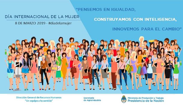 El Gobierno difundió otra imagen discriminatoria en un mail por el Día de la Mujer