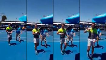 el festejo futbolero de nicolas kicker en australia: ¿a que equipo le dedico su triunfo? el festejo futbolero de nicolas kicker en australia: ¿a que equipo le dedico su triunfo?