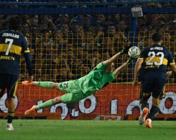 El penal que atajó Agustín Marchesín