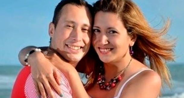 Itatí Leguizamon y su esposo Germán Oscar Suárez..