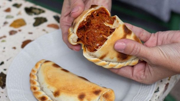 En Aire Libre, las empanadas de cordero son las divas del menú. En Aire Libre, las empanadas de cordero son las divas del menú.