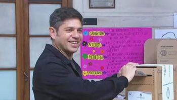voto axel kicillof: hay que salir a votar, hay que decidir voto axel kicillof: hay que salir a votar, hay que decidir