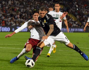 El delantero rompió el cero de entrada