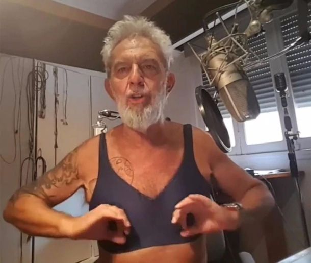 Lalo Mir emprendió una cruzada contra el miedo al pezón de las redes