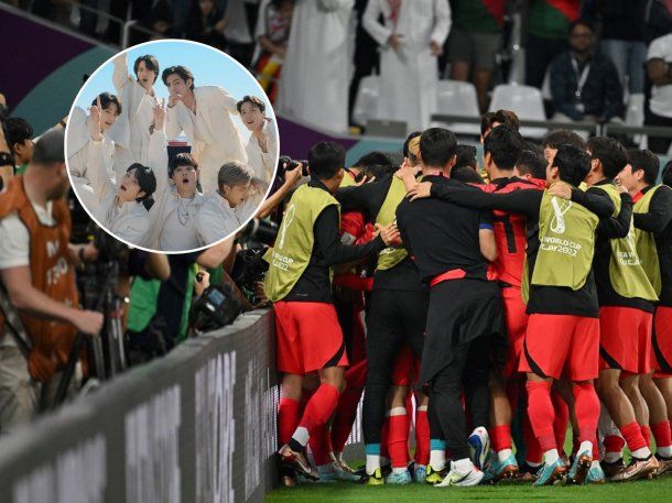 A puro nervio y al ritmo del BTS: así esperó Corea el final de Ghana - Uruguay