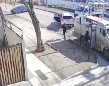 Video: así vaciaron un camión de caudales en Chile