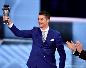 Cristiano Ronaldo se quedó con el premio The Best al mejor jugador de 2016