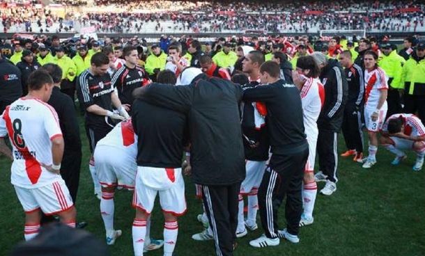 Olave fue protagonista en el peor momento de la historia de River y se ganó a la hinchada de Boca