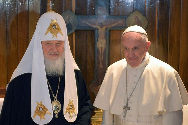 Así fue el encuentro histórico entre el papa Francisco y el patriarca ruso Kiril en Cuba