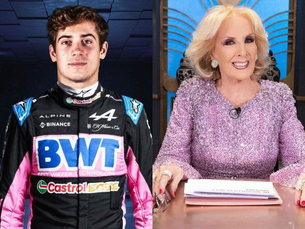 Franco Colapinto respondió al mensaje de Mirtha Legrand y le hizo un insólito pedido: qué le solicitó