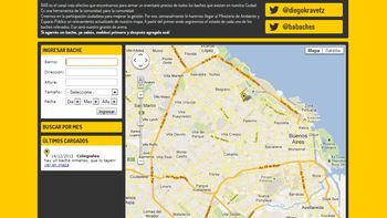 se denunciaron mas de 1.600 baches en un solo dia se denunciaron mas de 1.600 baches en un solo dia