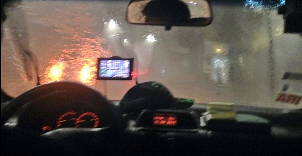 Las lluvias en el centro del país, en imágenes