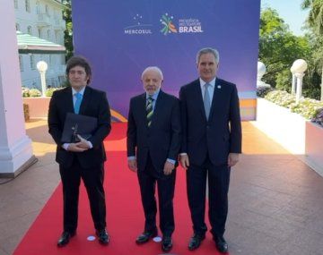 Lula recibió a Milei en Brasil por la Cumbre del Mercosur