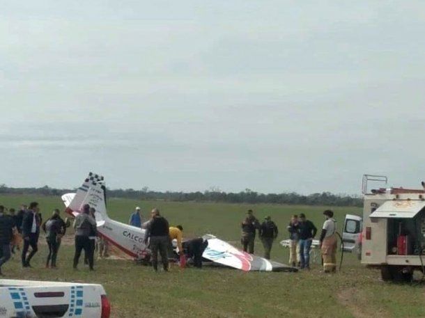 Trágico accidente en Chaco: así se estrelló un avión de acrobacias