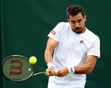 Guido Pella ganó y será el único argentino en tercera ronda de Wimbledon
