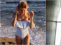 Ruggeri y Noya compartieron sus fotos en Instagram Ruggeri y Noya compartieron sus fotos en Instagram