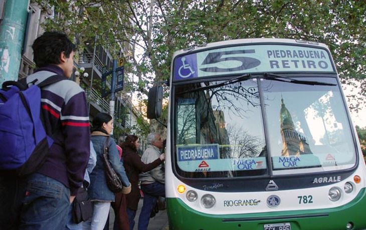 Los pasajes aumentan para los usuarios sin SUBE.