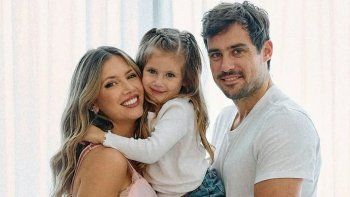 Stephanie Demner y Guido Pella. Stephanie Demner y Guido Pella.