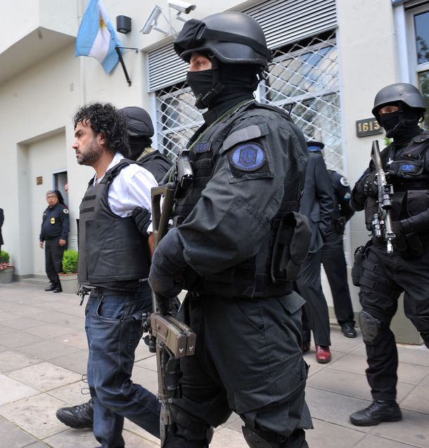 Impresionante operativo para trasladar al narco colombiano