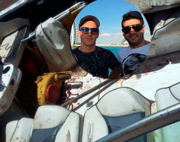 Matías y Lionel Messi