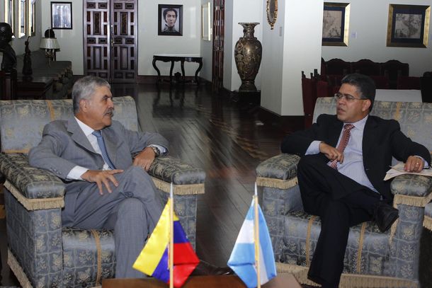 De Vido se reunió con el nuevo canciller venezolano