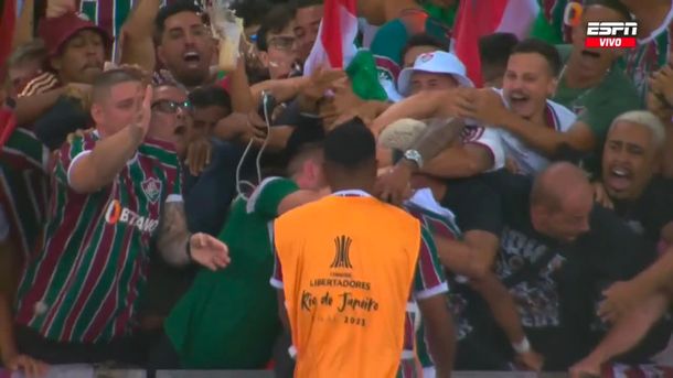 Final de la Copa Libertadores: golazo espectacular de Fluminense e insólita expulsión
