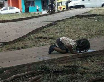 Esa es la nena que toma