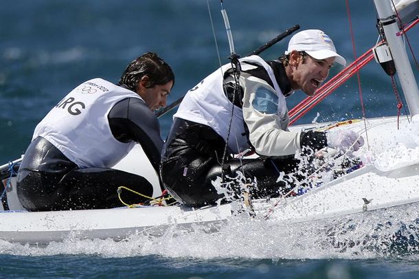 Lucas Calabrese y Juan De La Fuente, cerca del bronce en yatching