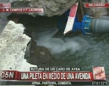 La laguna de Las Cañitas sigue un día después