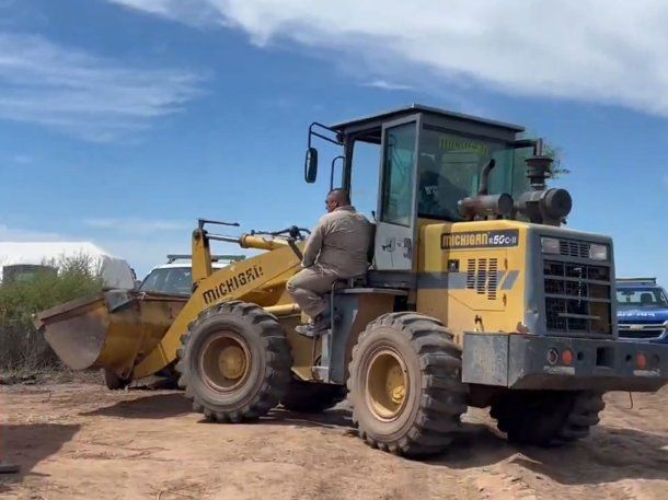 Caso Lian: realizan excavaciones en el patio de la casa de Marcelino