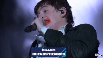 Dillom, en el Quilmes Rock 2025. Dillom, en el Quilmes Rock 2025.