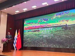 El ministro de Ganadería, Agricultura y Pesca, Fernando Mattos, se refirió a los beneficios de la relación con China. El ministro de Ganadería, Agricultura y Pesca, Fernando Mattos, se refirió a los beneficios de la relación con China.