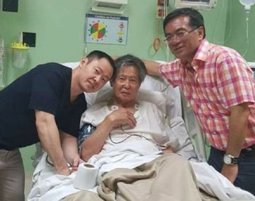 Kenji y Alberto Fujimori