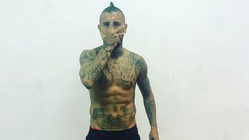 Arturo Vidal posteaba esta foto en Instagram antes del duelo ante Bolivia Arturo Vidal posteaba esta foto en Instagram antes del duelo ante Bolivia