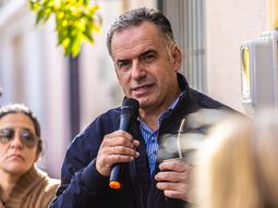 El precandidato presidencial del Frente Amplio, Yamandú Orsi. El precandidato presidencial del Frente Amplio, Yamandú Orsi.