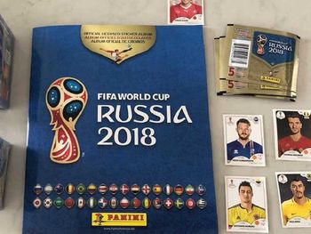 Album de figuritas de Rusia 2018