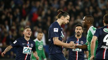 con un gol de lavezzi, el psg se metio en la final de la copa de francia con un gol de lavezzi, el psg se metio en la final de la copa de francia