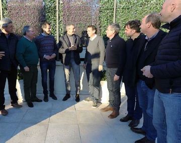 Randazzo y los intendentes que lo apoyan