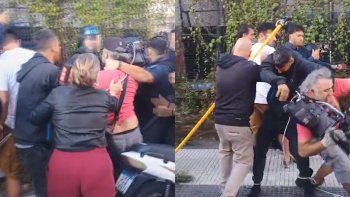 hablo uno de los trabajadores de tv agredido por la policia federal: al camarografo lo agarraron de la nada hablo uno de los trabajadores de tv agredido por la policia federal: al camarografo lo agarraron de la nada
