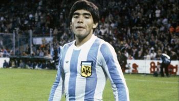 Diego Armando Maradona en 1978 Diego Armando Maradona en 1978