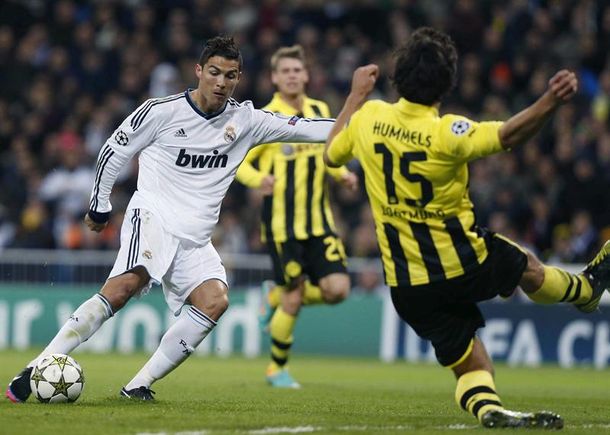 Real Madrid consiguió un agónico empate como local ante el Dortmund