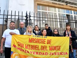 Masacre de San Miguel del Monte: declaró el hermano de una de las víctimas