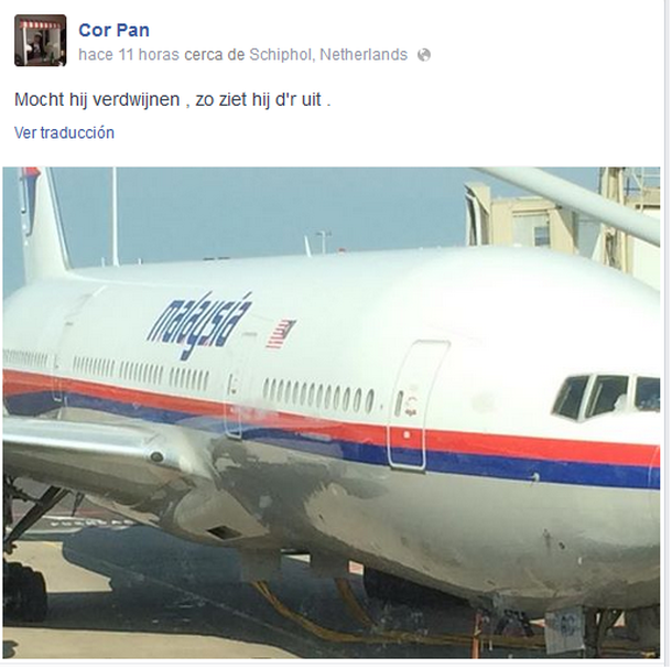 La premonición de uno de los pasajeros del vuelo de Malaysia