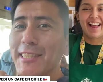 Chile: un argentino pidió un café con un nombre especial y la reacción de la empleada se volvió viral